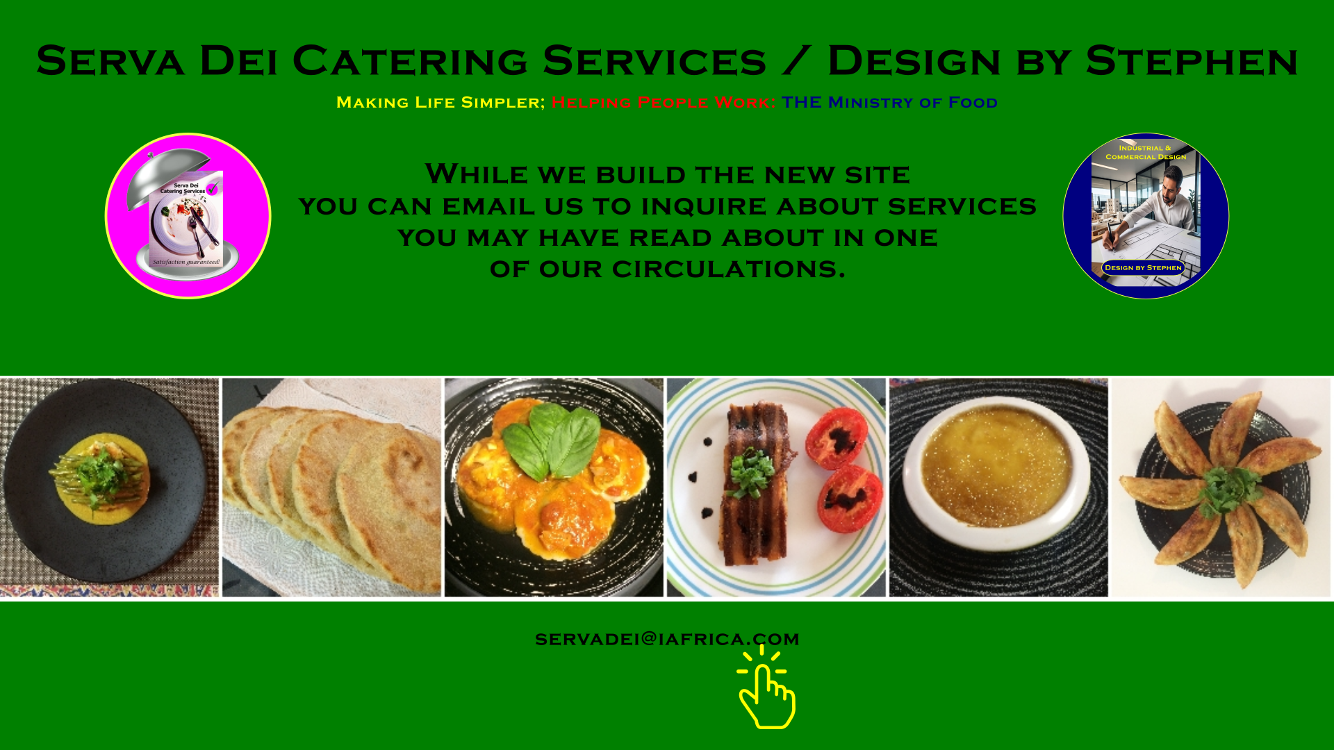 Serva Dei Catering Hero Image