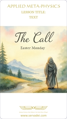 Cover image, Eastertide, The Call