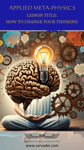 Cover image, How to Change Your Thinking