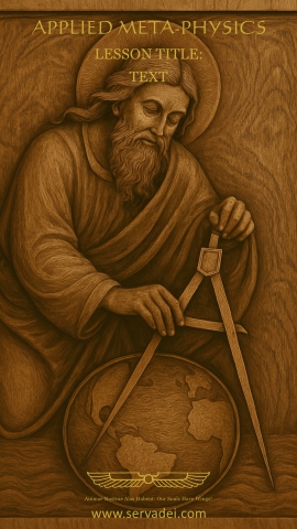 Cover image, Divine Architect, Genesis