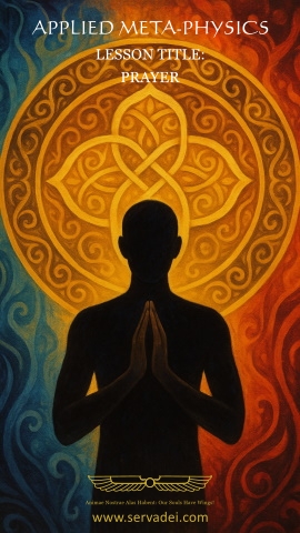 Cover image, Prayer