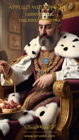 Cover image, Immortality & the king's dainties