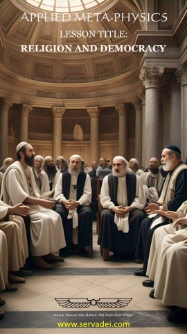 Cover image, Religion & Democracy